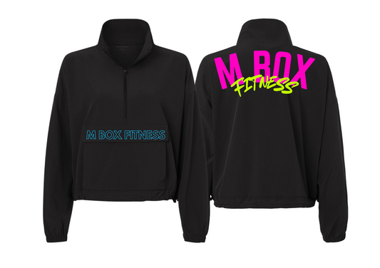 The M Box Fitness Cropped Windbreaker - BW5204