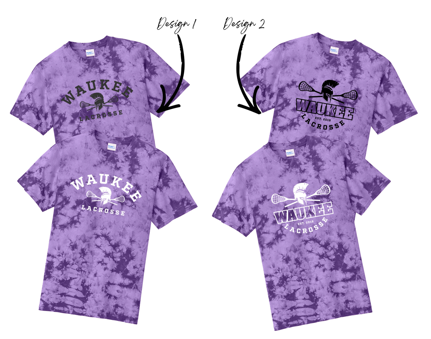 Crystal Tie-Dye Tee - PC145