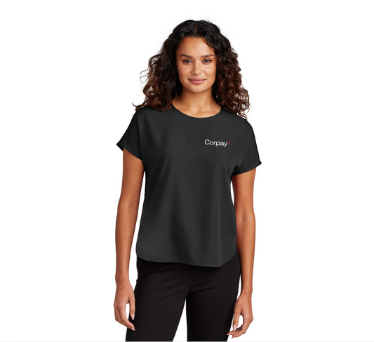 Mercer+Mettle® Women's Stretch Crepe Crew - MM2015