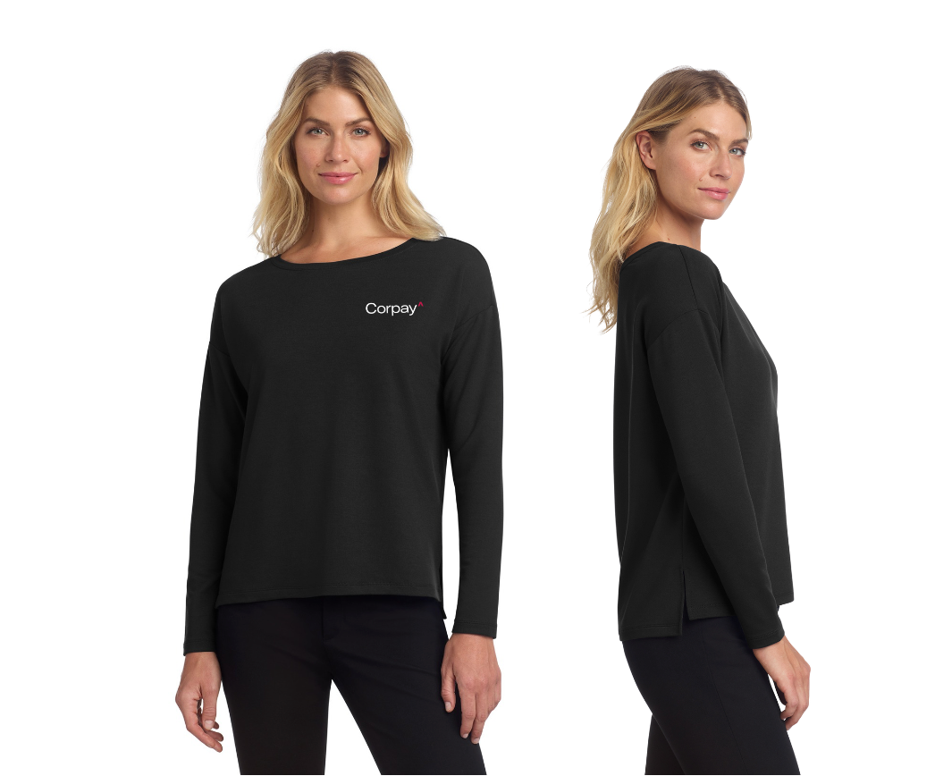 Mercer+Mettle® Women's Stretch Drop Shoulder Pullover - MM3013
