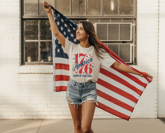 1776 America Vintage Tshirt