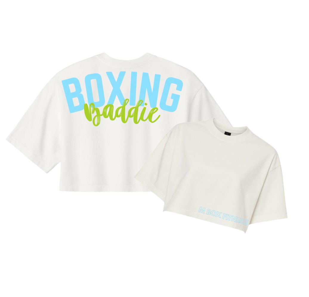 The Boxing Baddie Crop - BC8882GD