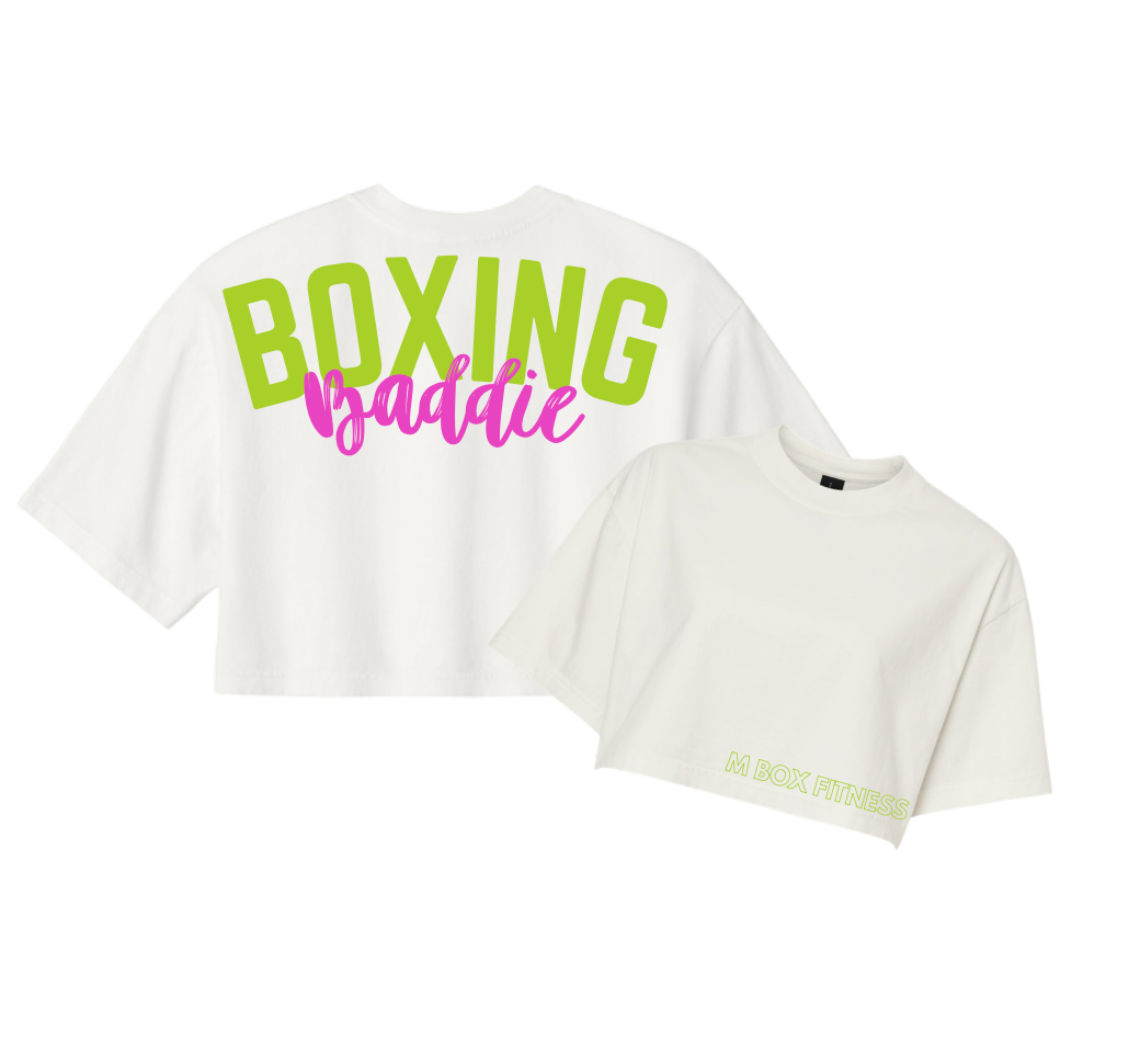 The Boxing Baddie Crop - BC8882GD