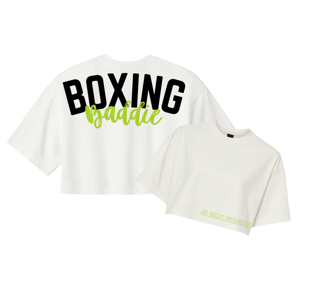 The Boxing Baddie Crop - BC8882GD