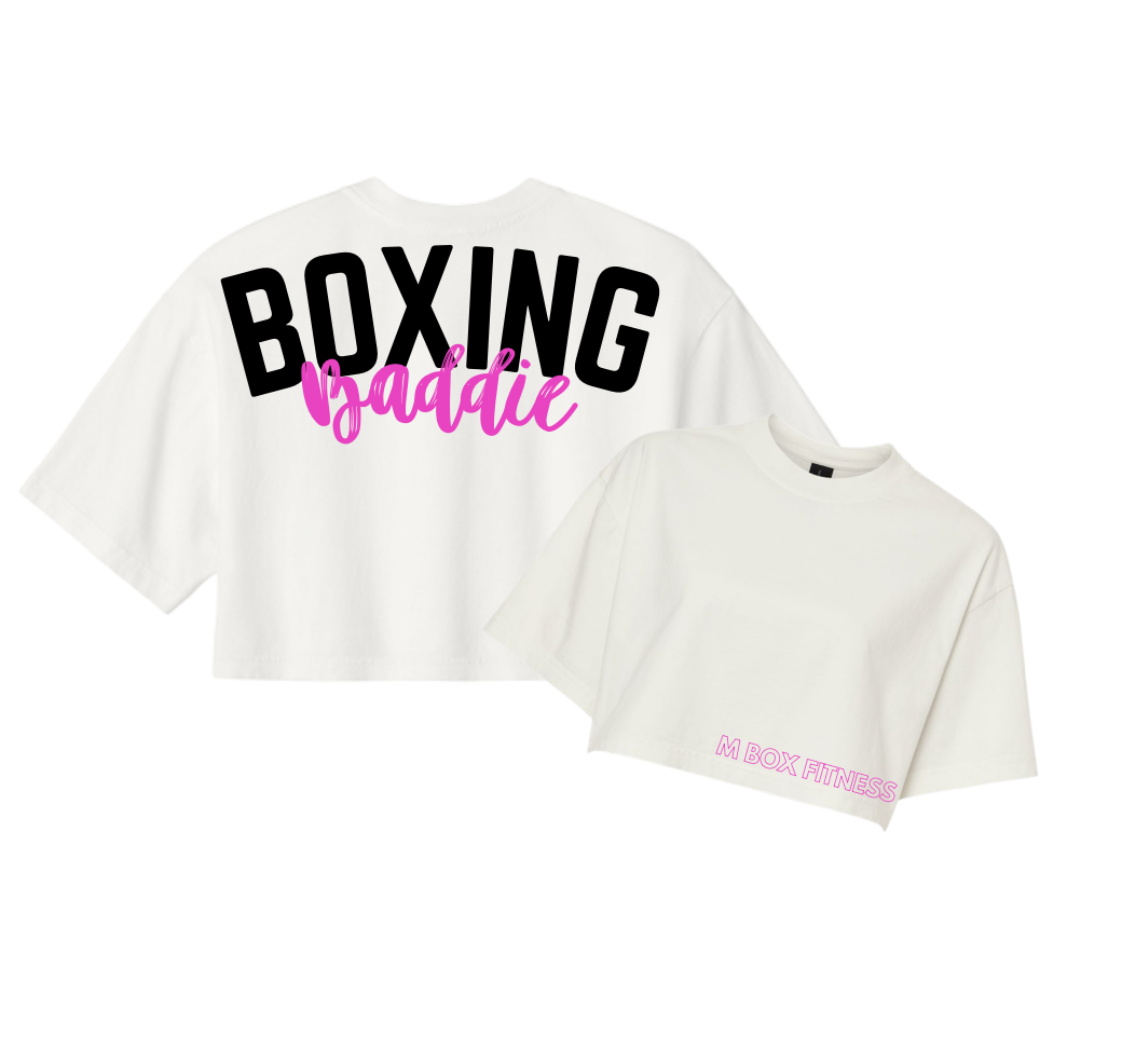 The Boxing Baddie Crop - BC8882GD