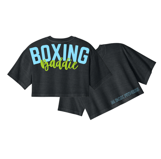 The Boxing Baddie Crop - BC8882GD