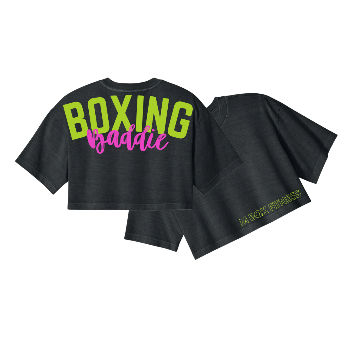 The Boxing Baddie Crop - BC8882GD