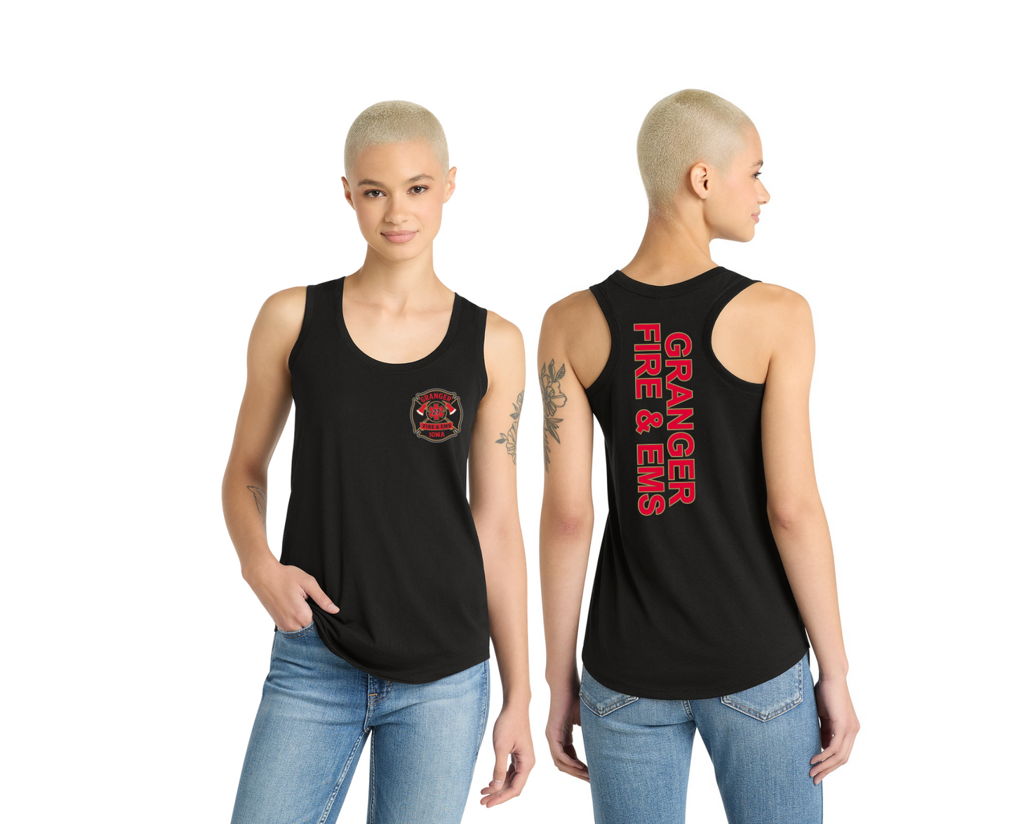 District® Women’s Perfect Tri® Racerback Tank - DM138L