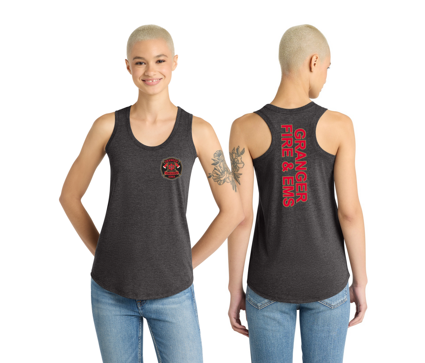 District® Women’s Perfect Tri® Racerback Tank - DM138L