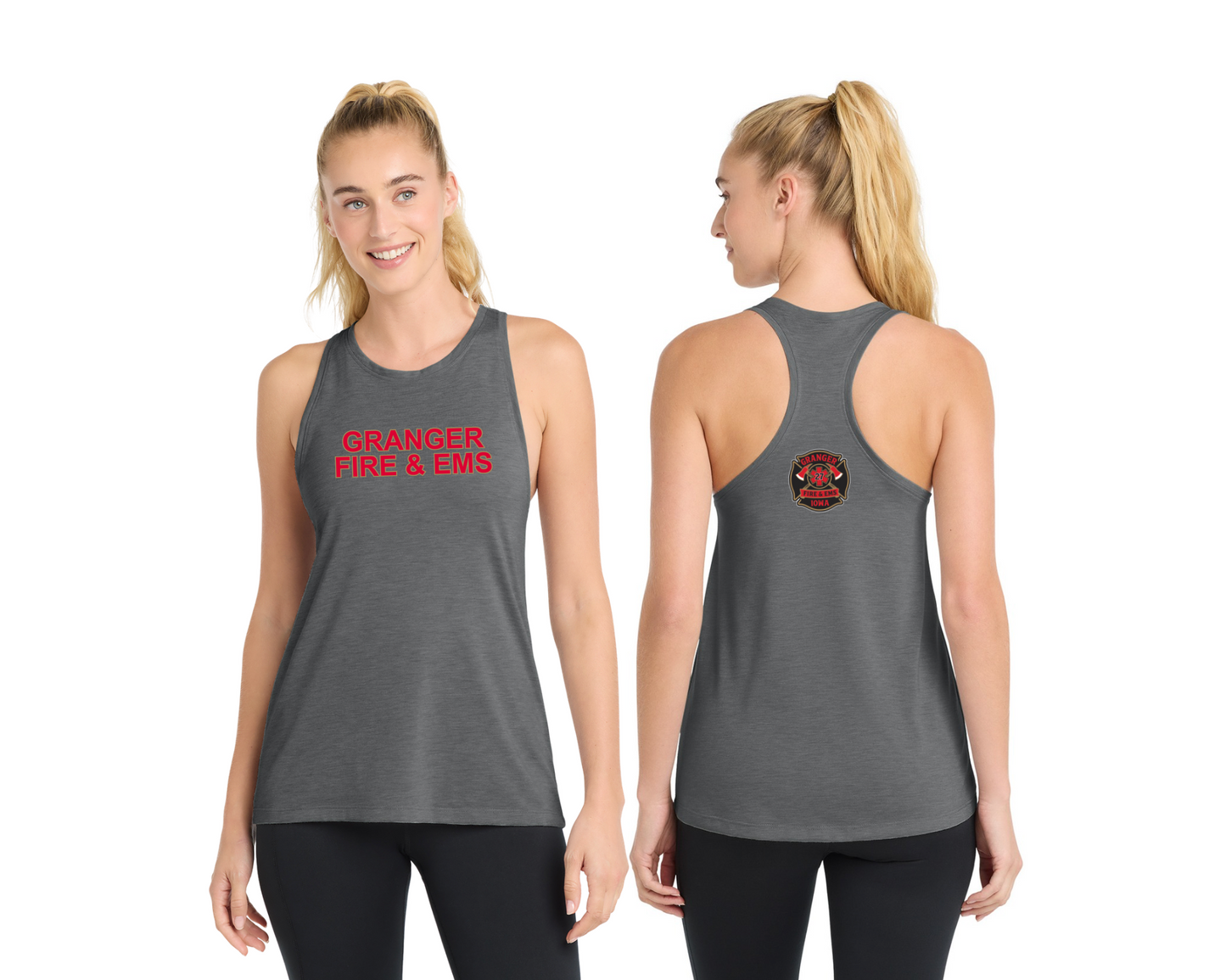 Sport-Tek® Women's PosiCharge® Tri-Blend Wicking Tank - LST402