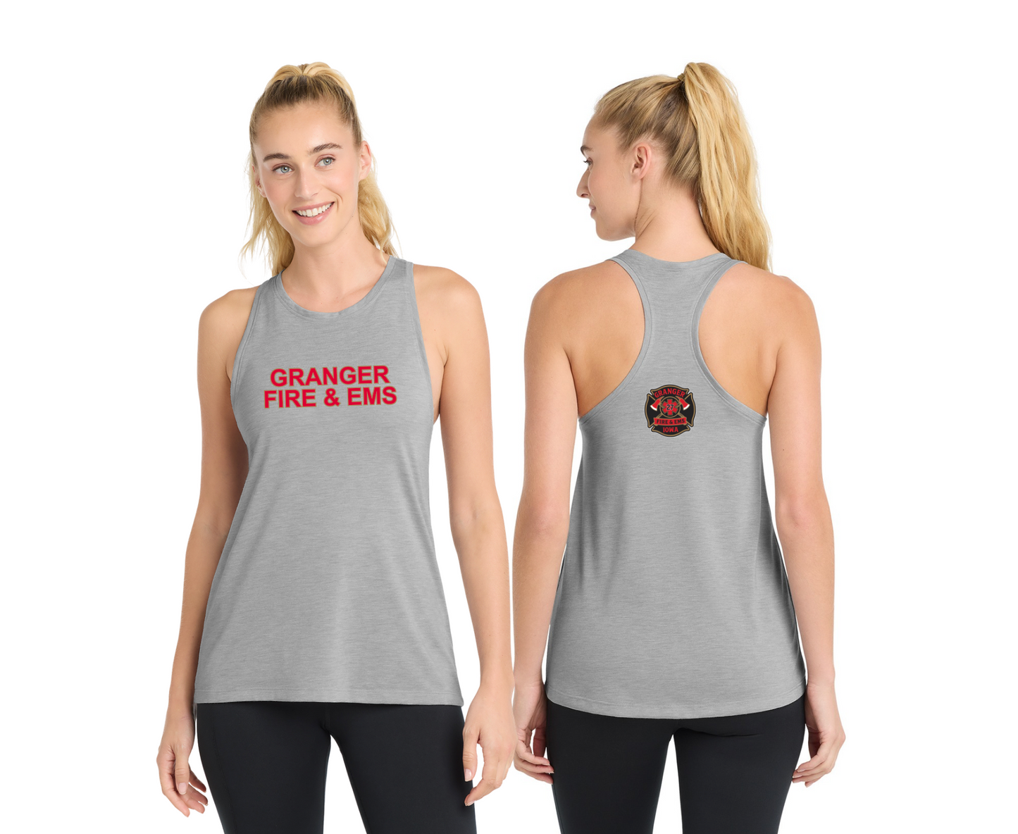 Sport-Tek® Women's PosiCharge® Tri-Blend Wicking Tank - LST402