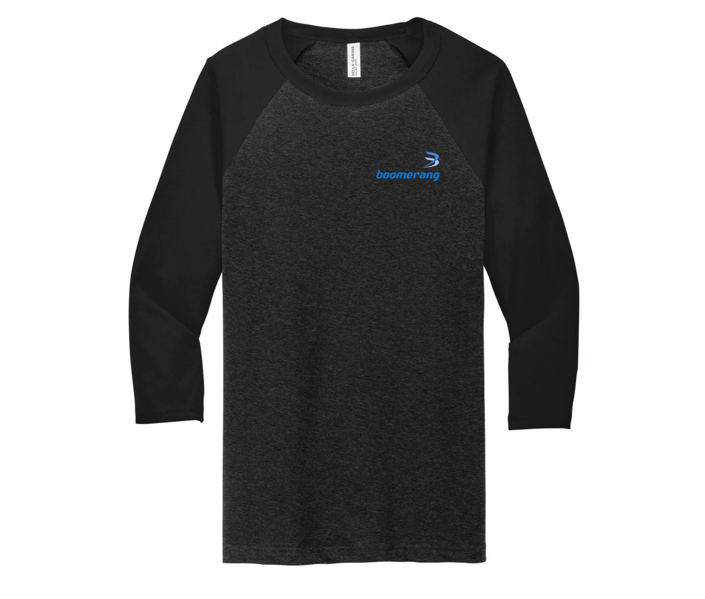 BELLA+CANVAS® Unisex 3/4-Sleeve Baseball Tee. BC3200