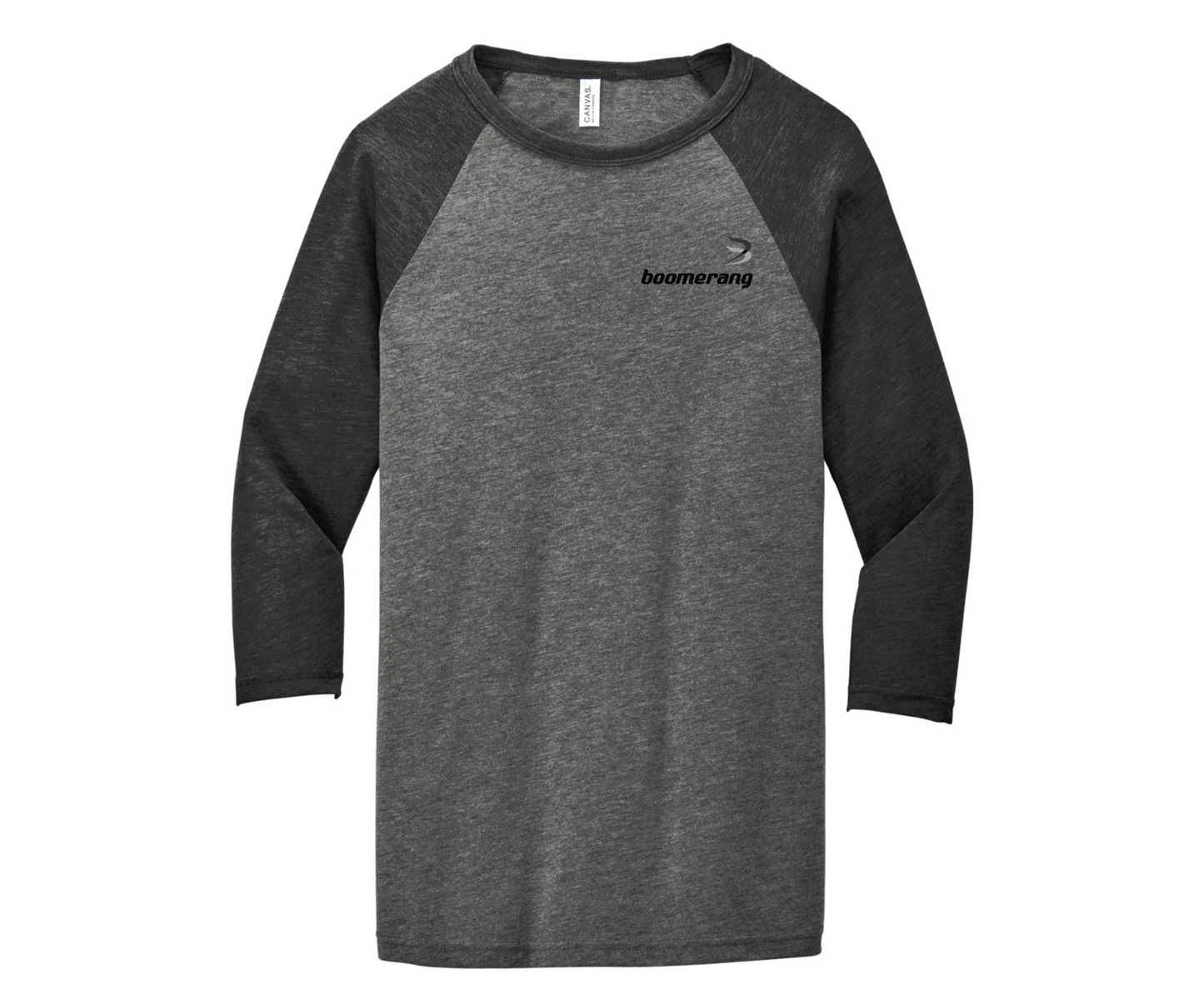 BELLA+CANVAS® Unisex 3/4-Sleeve Baseball Tee. BC3200