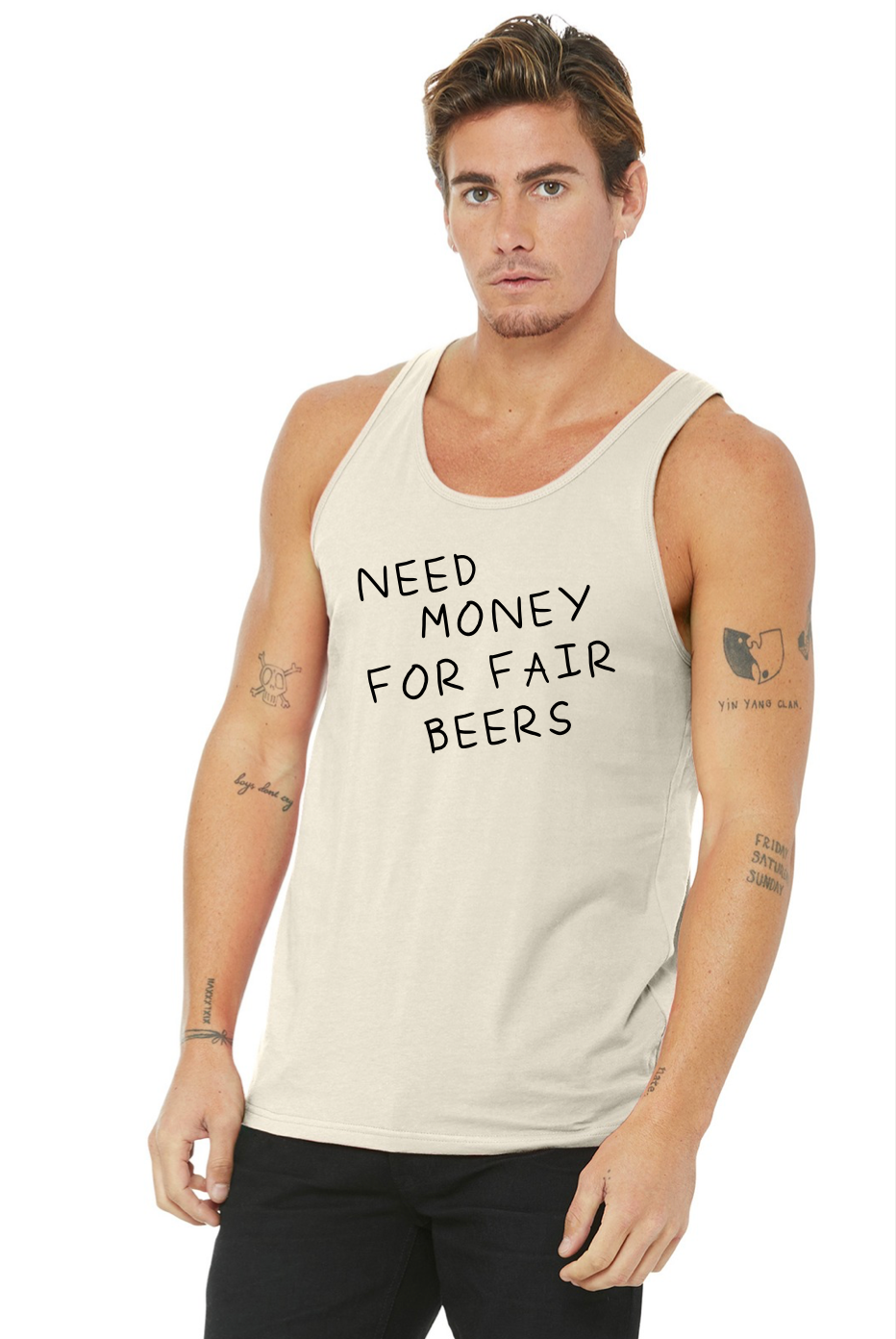 Need Money For Fair Beers Mens Tank Top