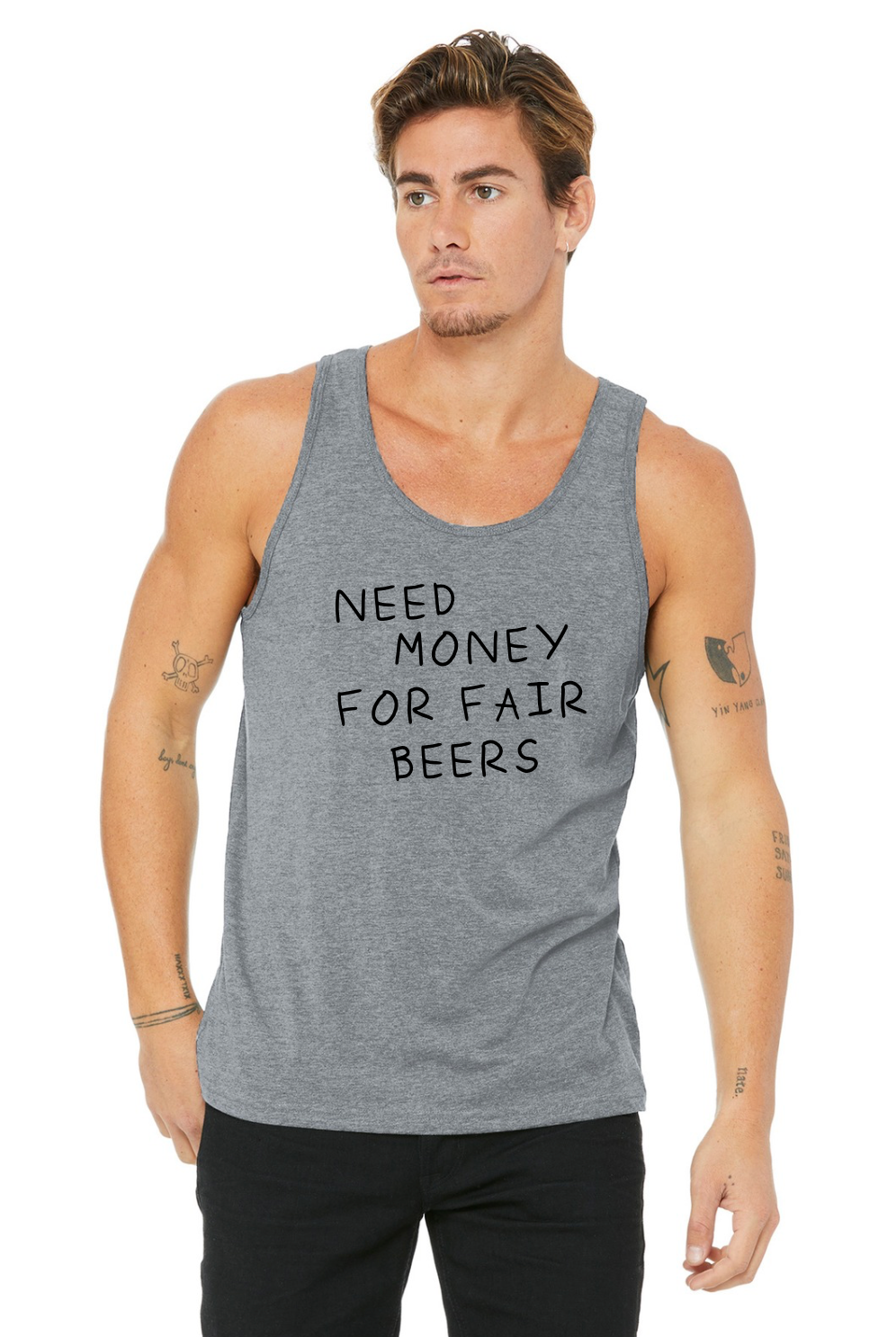 Need Money For Fair Beers Mens Tank Top