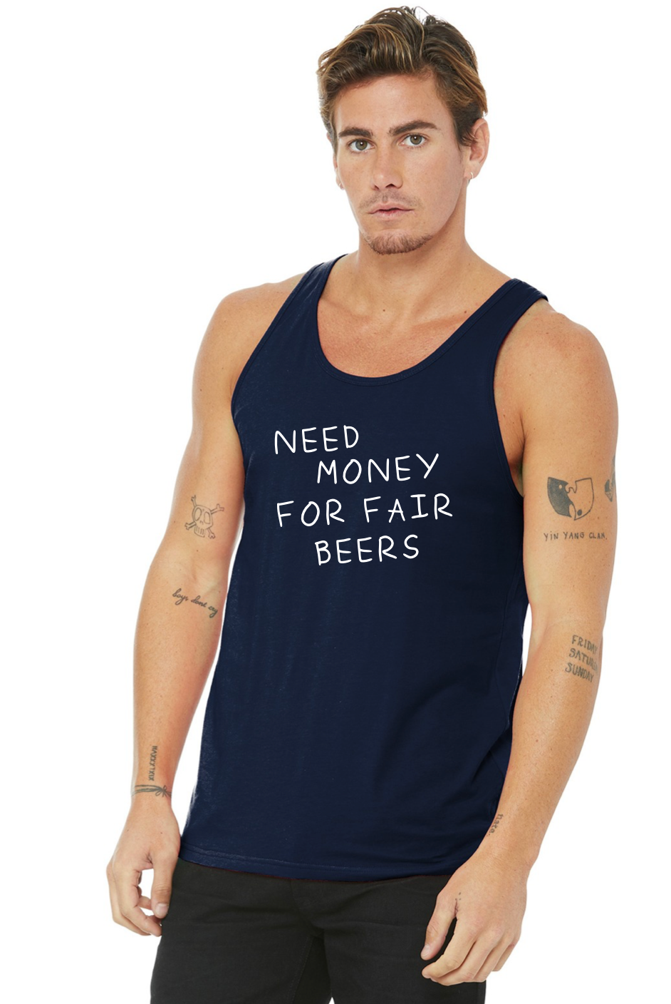 Need Money For Fair Beers Mens Tank Top