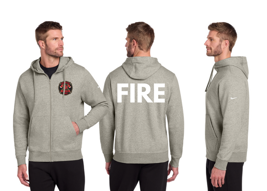 Nike Club Fleece Sleeve Swoosh Full-Zip Hoodie - NKDR1513