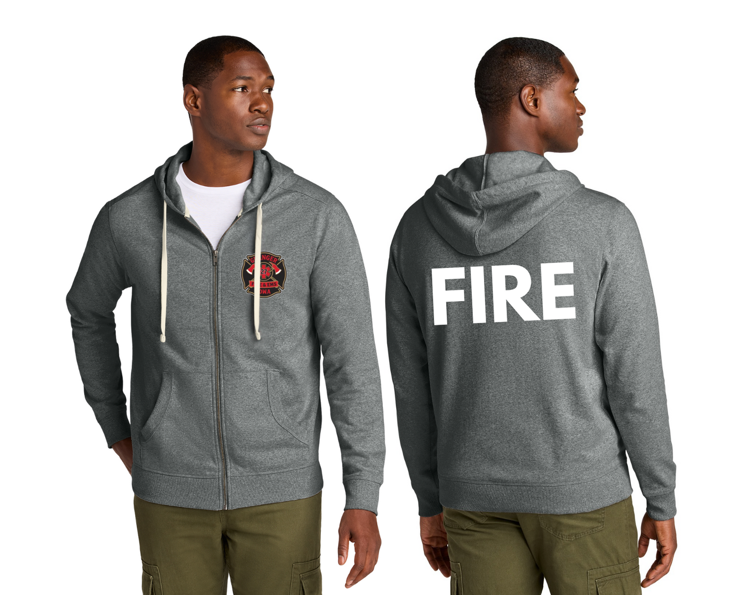 District® Re-Fleece™ Full-Zip Hoodie - DT8102