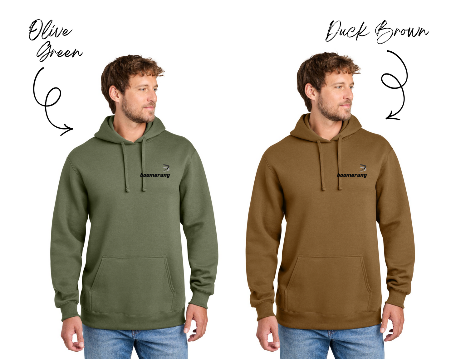 Port & Co® Foundation Fleece Pullover Hooded Sweatshirt - PC170H