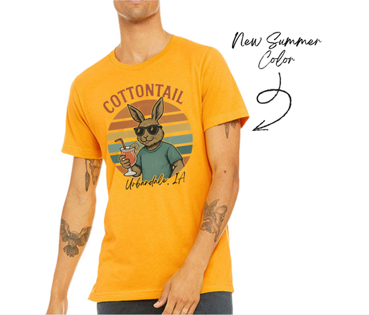 Retro Cottontail Unisex T-Shirt - BC3001