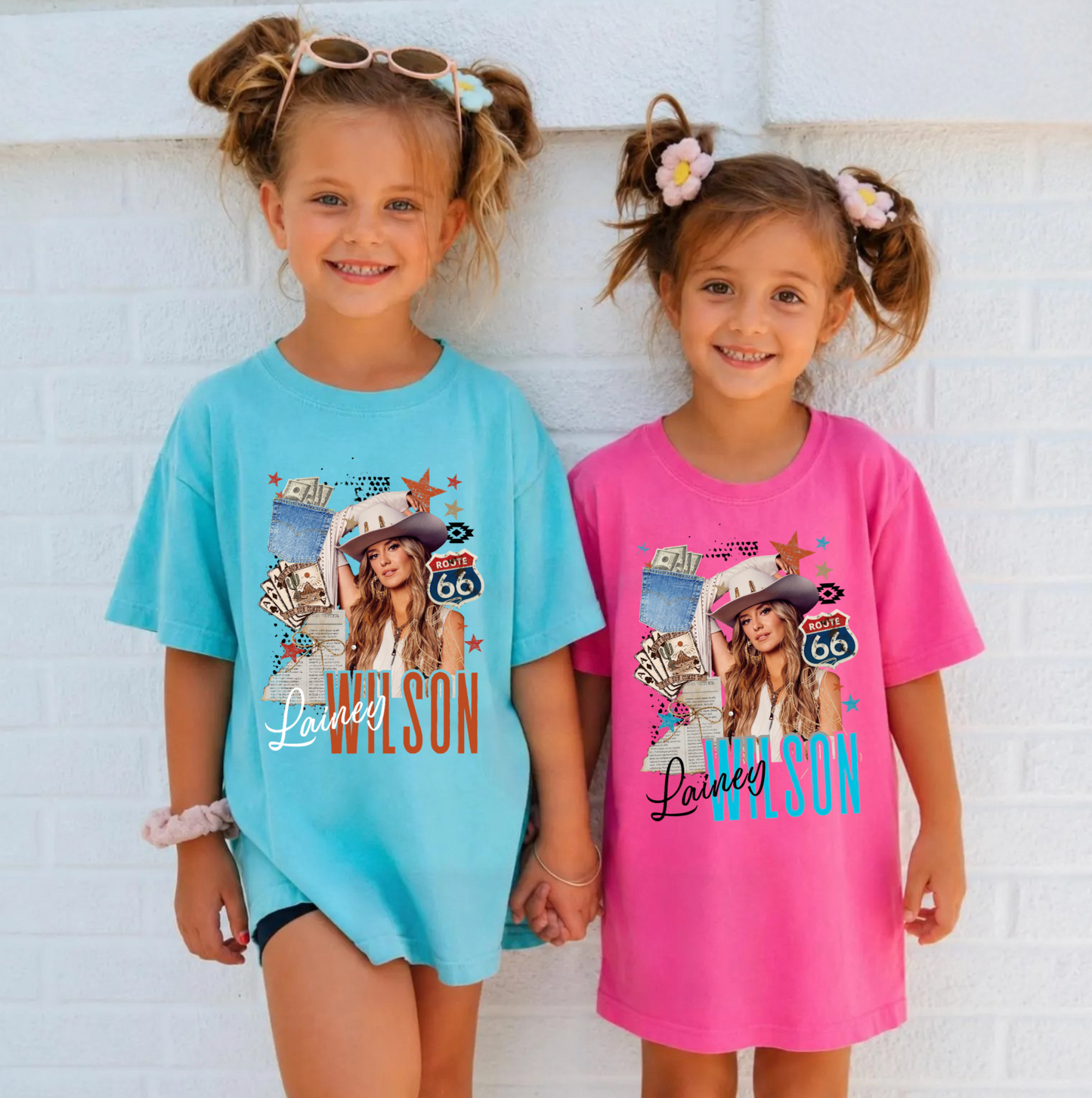 Lainey Wilson Collage Graphic TShirt