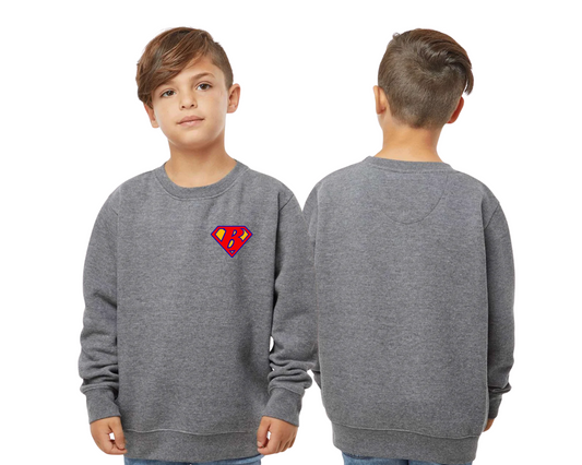 Youth Crewneck Sweatshirt - Design 1 - 2225
