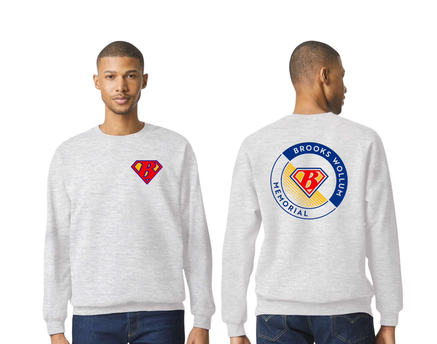 Unisex Softstyle® Midweight Crewneck Sweatshirt - SF000