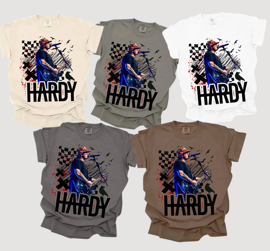 Hardy Collage Graphic T-Shirt