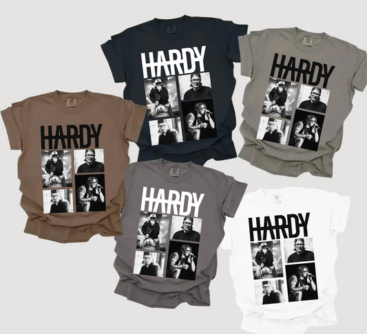 Hardy Collage T-Shirt  - Design 2