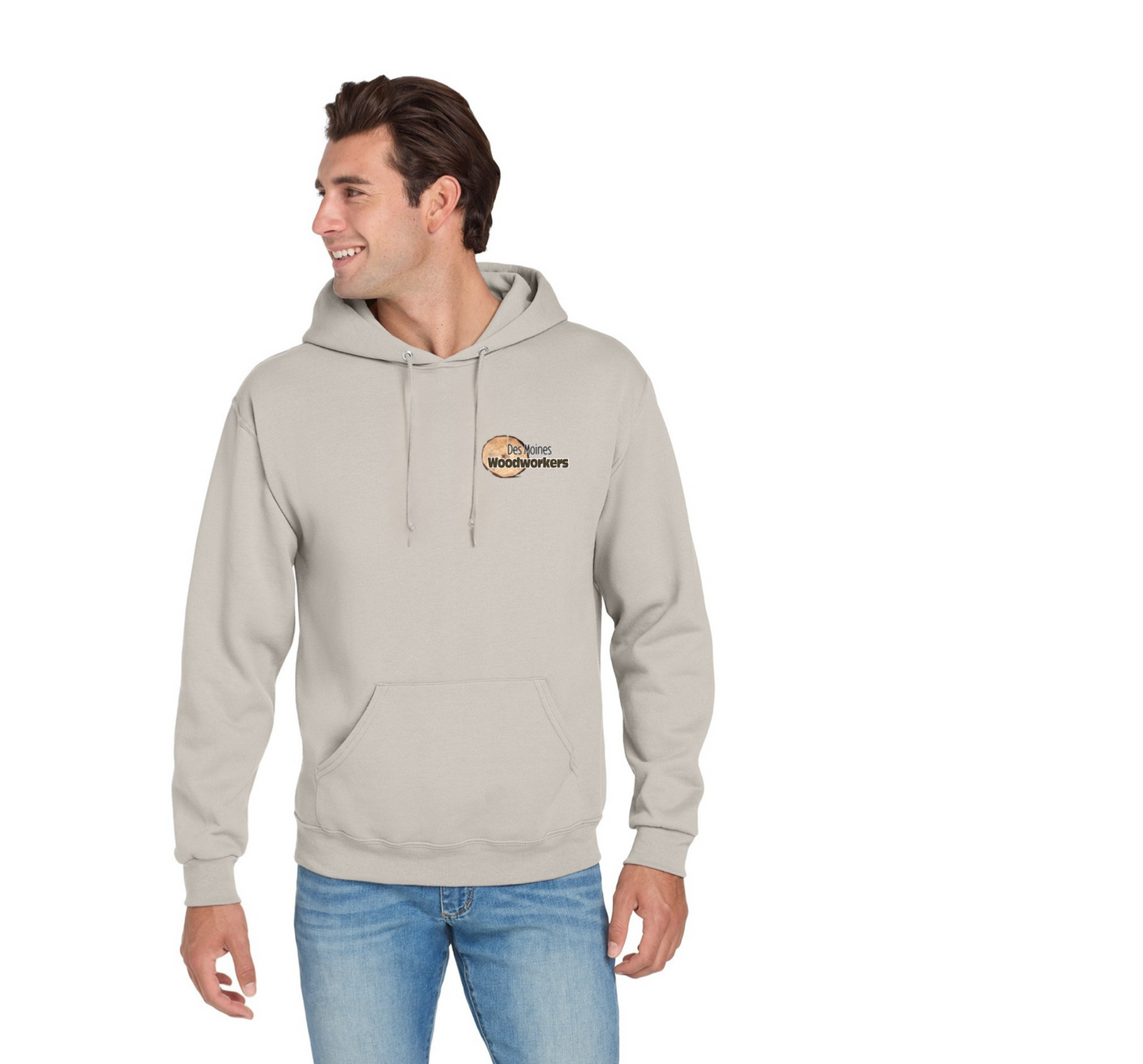 Jerzees® NuBlend® Pullover Hooded Sweatshirt - 996M - Pocket Logo