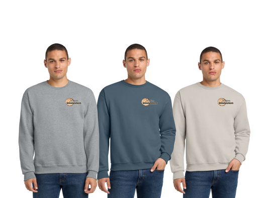 Jerzees® NuBlend® Crewneck Sweatshirt - 562M - Pocket Logo