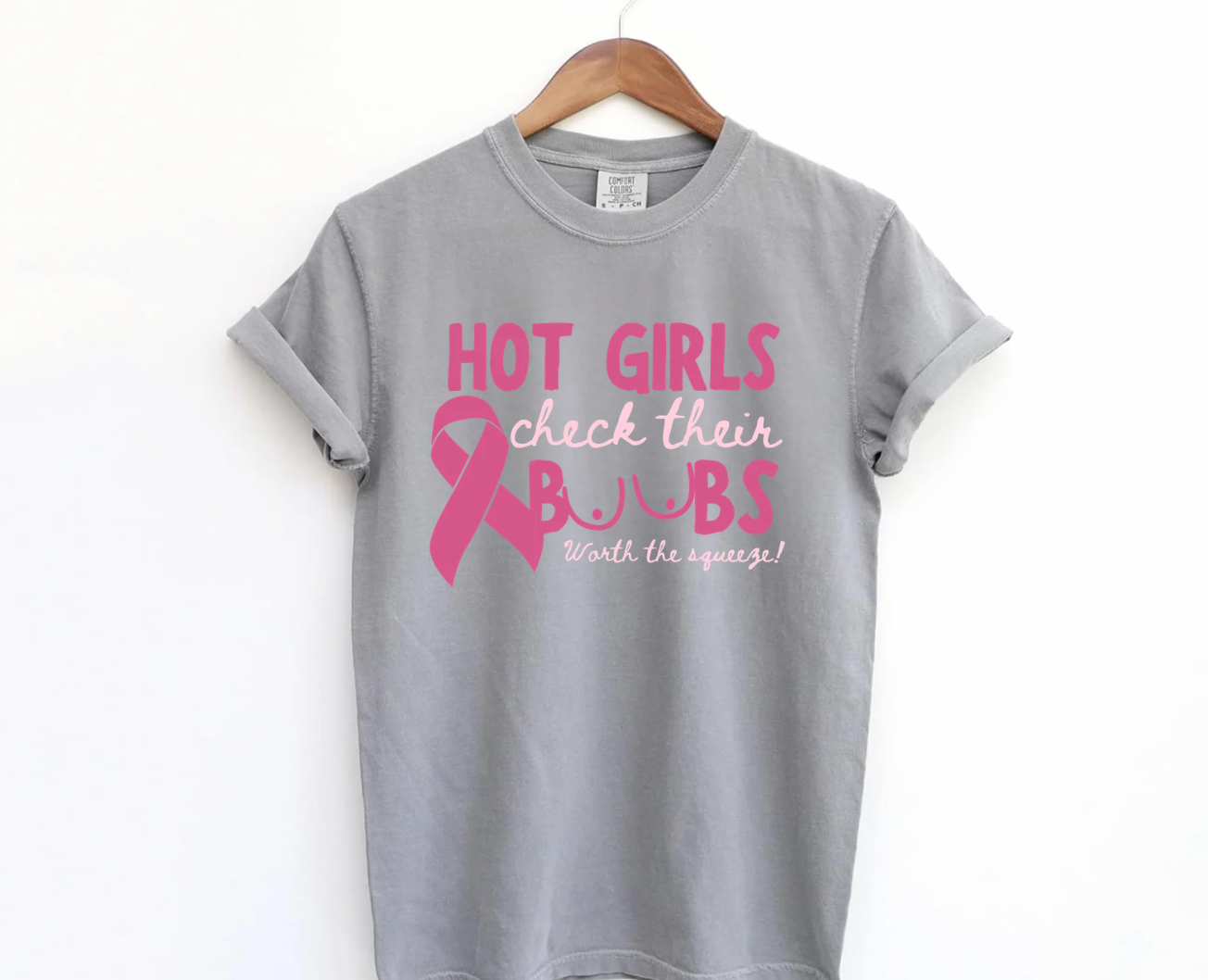 Hot Girls Check Their Boobs T-Shirt