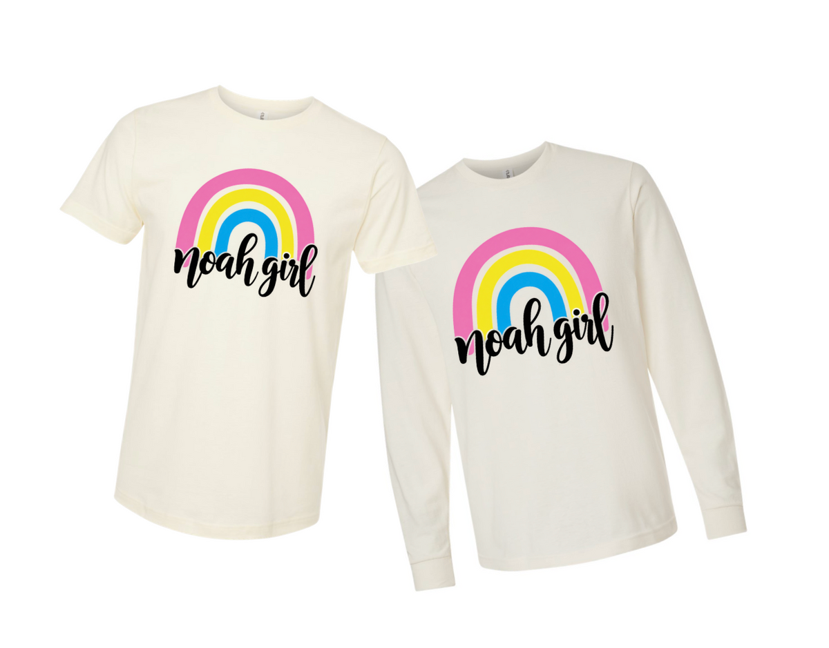Noah Girl Original Color Short & Long Sleeve T-Shirt