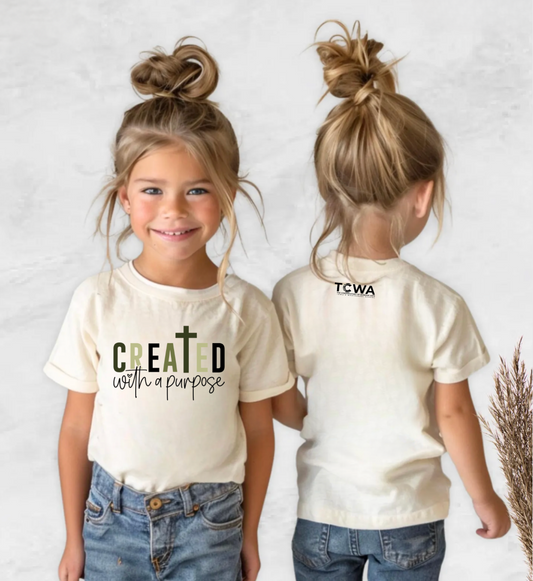 Created With A Purpose Toddler & Youth T-Shirt - 235
