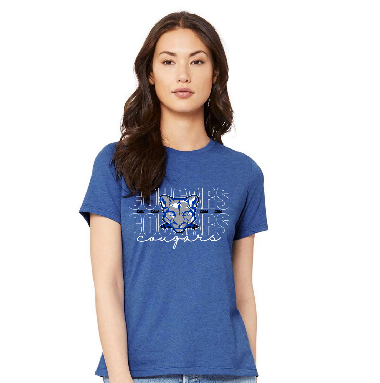 Women’s Relaxed Fit Heather CVC Tee - 6400CVC
