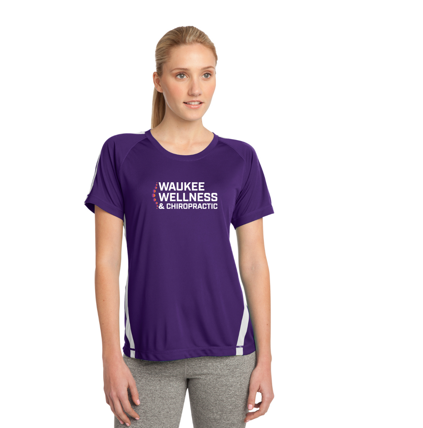 Sport-Tek® Ladies Colorblock PosiCharge® Competitor™ Tee - LST351