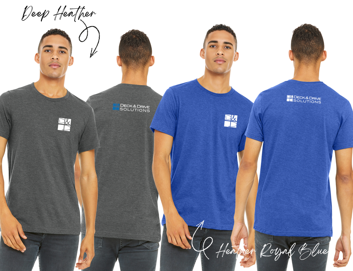 Bella + Canvas CVC Softstyle TShirt - BC3001CVC - Front & Back