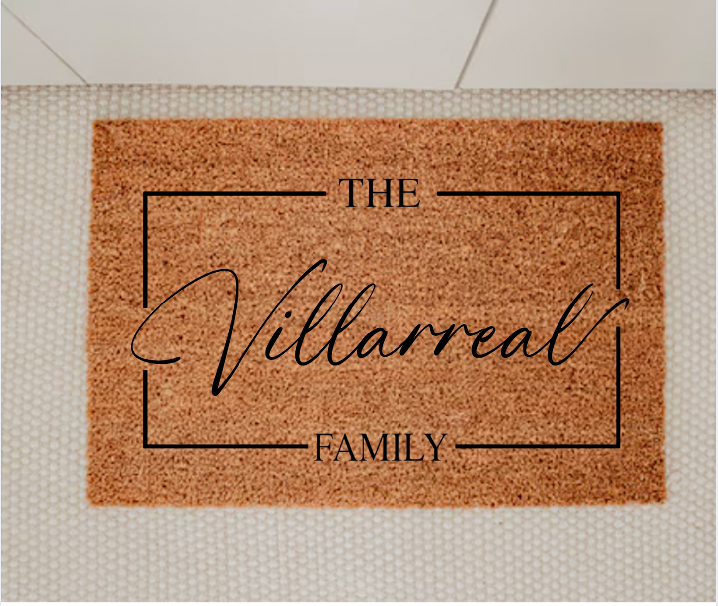 Bentley Ridge Tree Farm Doormat Party