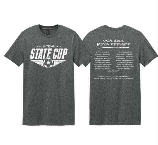 VSA 2012 Boys Premier State Cup T-Shirt - 64000