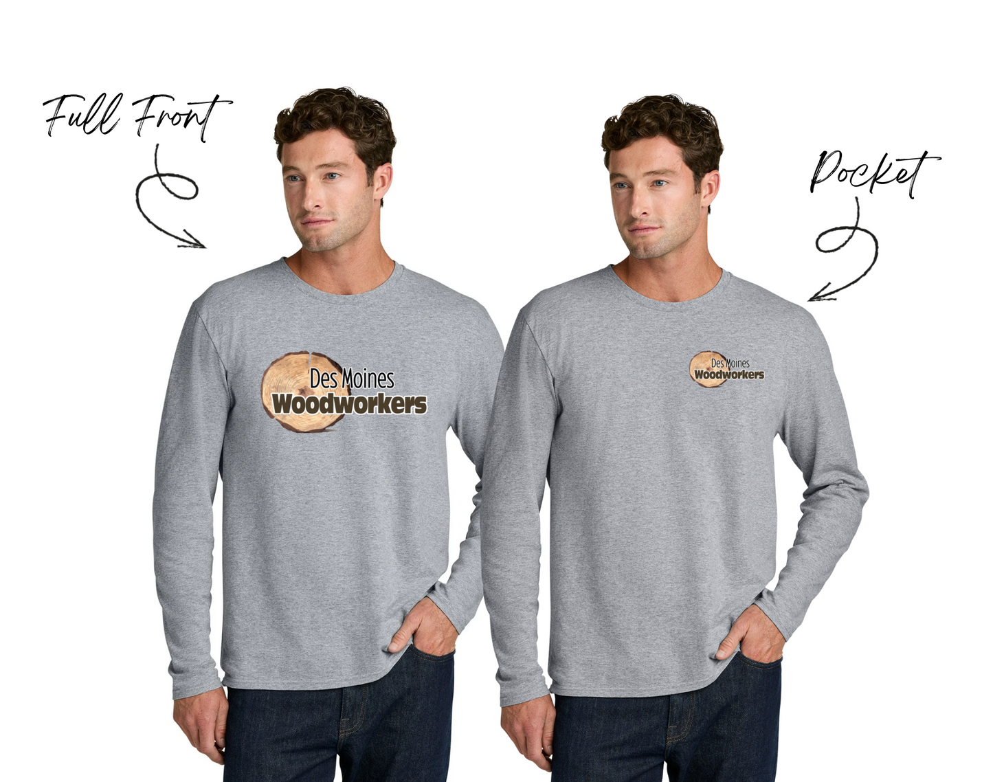 Port & Co™ Easy Cotton Long Sleeve Tee - PC43LS