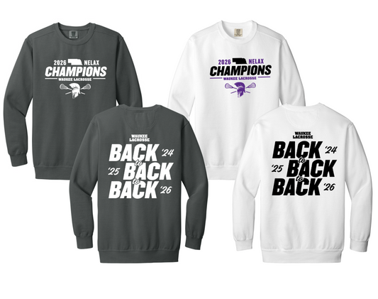 Back To Back Championship Crewneck - 1566