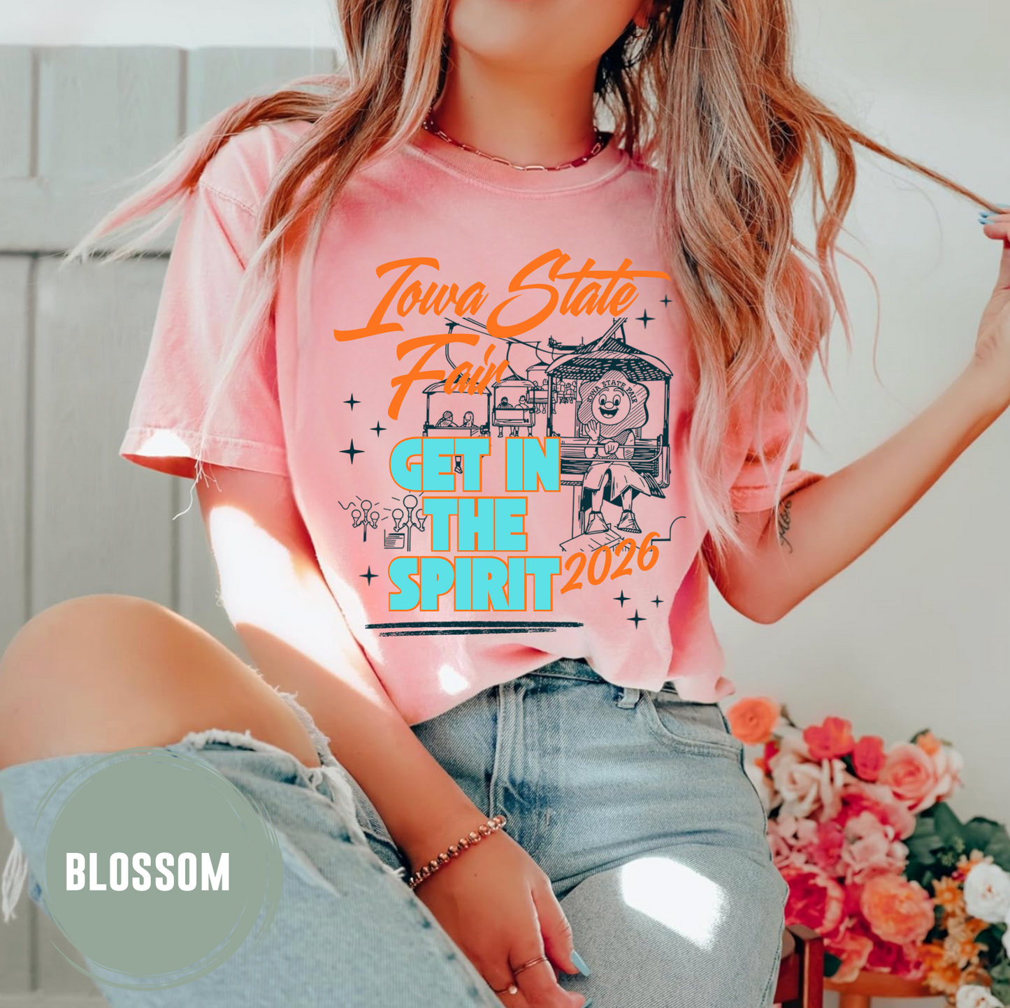 Get In The Spirit ISF Comfort Colors T-Shirt