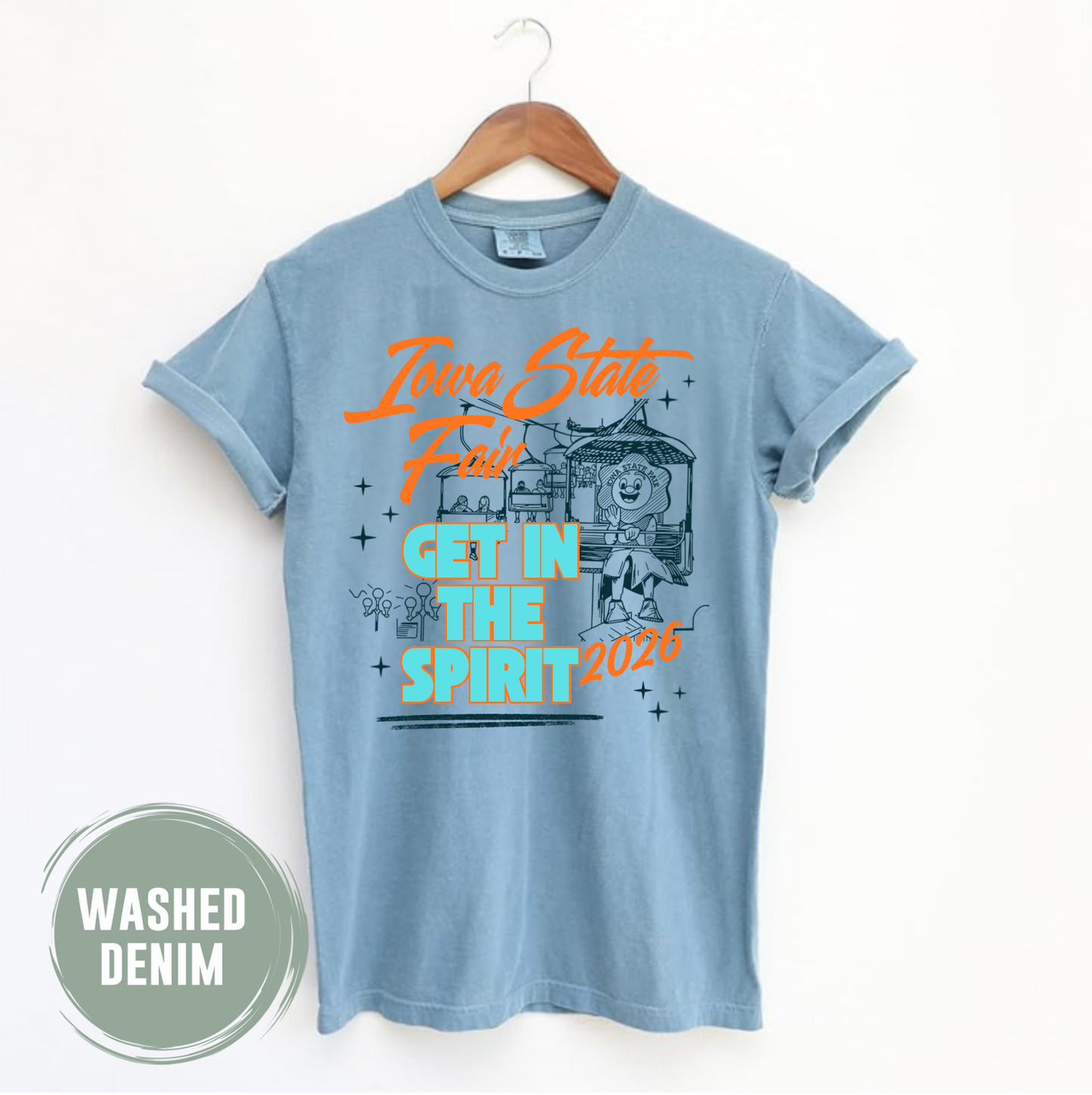 Get In The Spirit ISF Comfort Colors T-Shirt