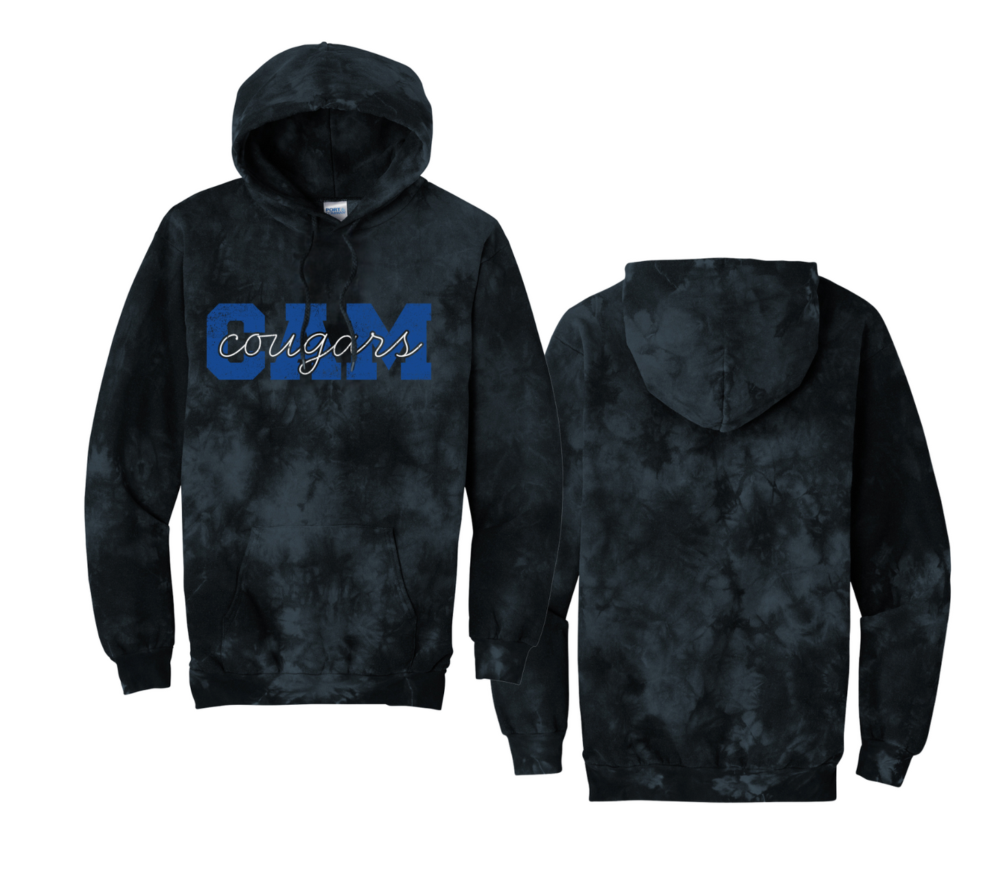Crystal Tie-Dye Pullover Hoodie - PC144
