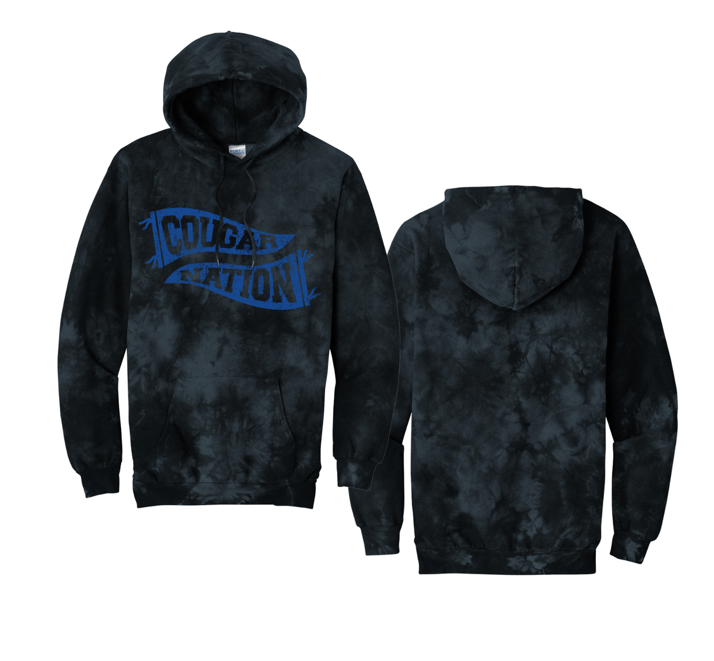 Crystal Tie-Dye Pullover Hoodie - PC144