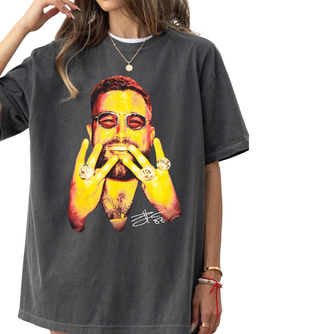 Travis Kelce Radioactive 3 Ring Tee