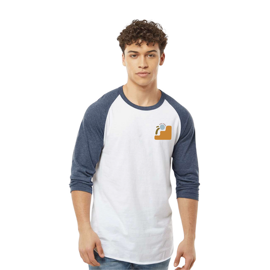 Unisex Fine Jersey Raglan T-Shirt - 245