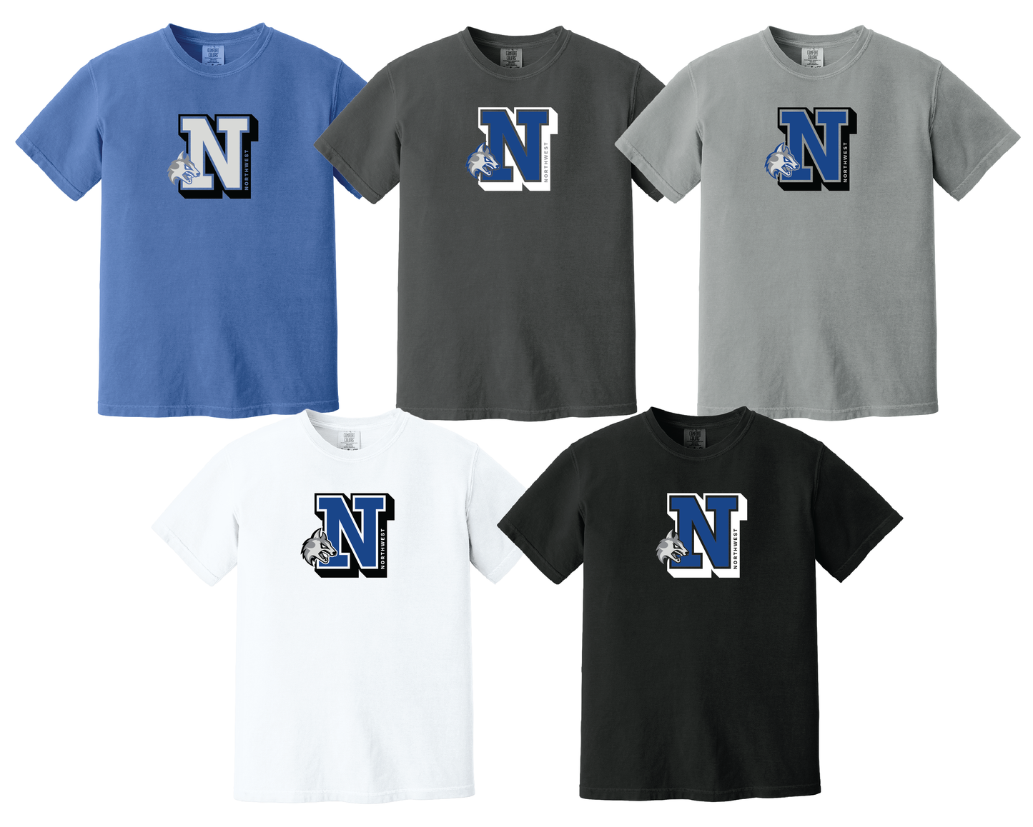 Comfort Colors® Heavyweight Ring Spun Tee. 1717
