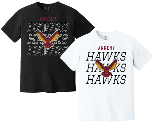 Comfort Colors® Heavyweight Ring Spun Tee. 1717